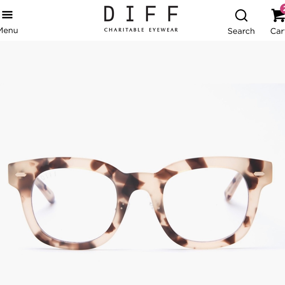 BRAND NEW DIFF Blue Light Glasses